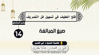 صيغ المبالغة